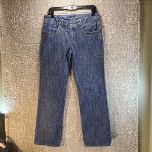 Michael Kors Medium Wash Denim Jeans Flap Back Pockets Womens Size 6